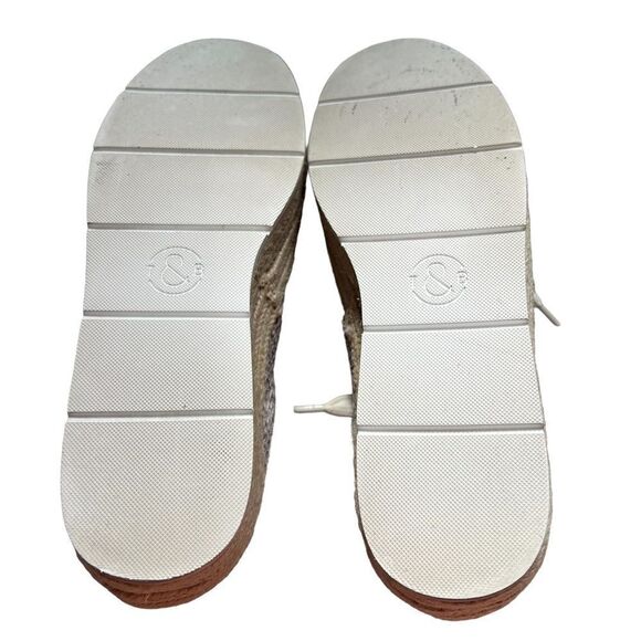 Treasure & Bond Payge Platform Espadrille Lace-Up Sneakers Womens 9M Snake Print - Picture 5 of 7